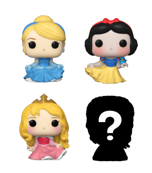 FUNKO Bitty POP - Disney Princess Cinderella #4er Pack